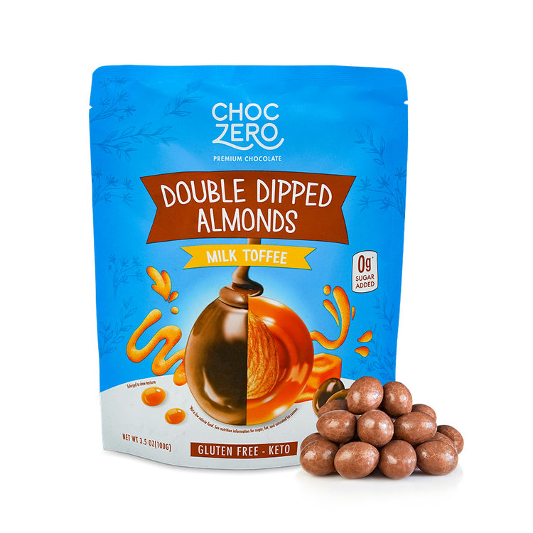 Double Dipped Milk Chocolate Toffee Almonds